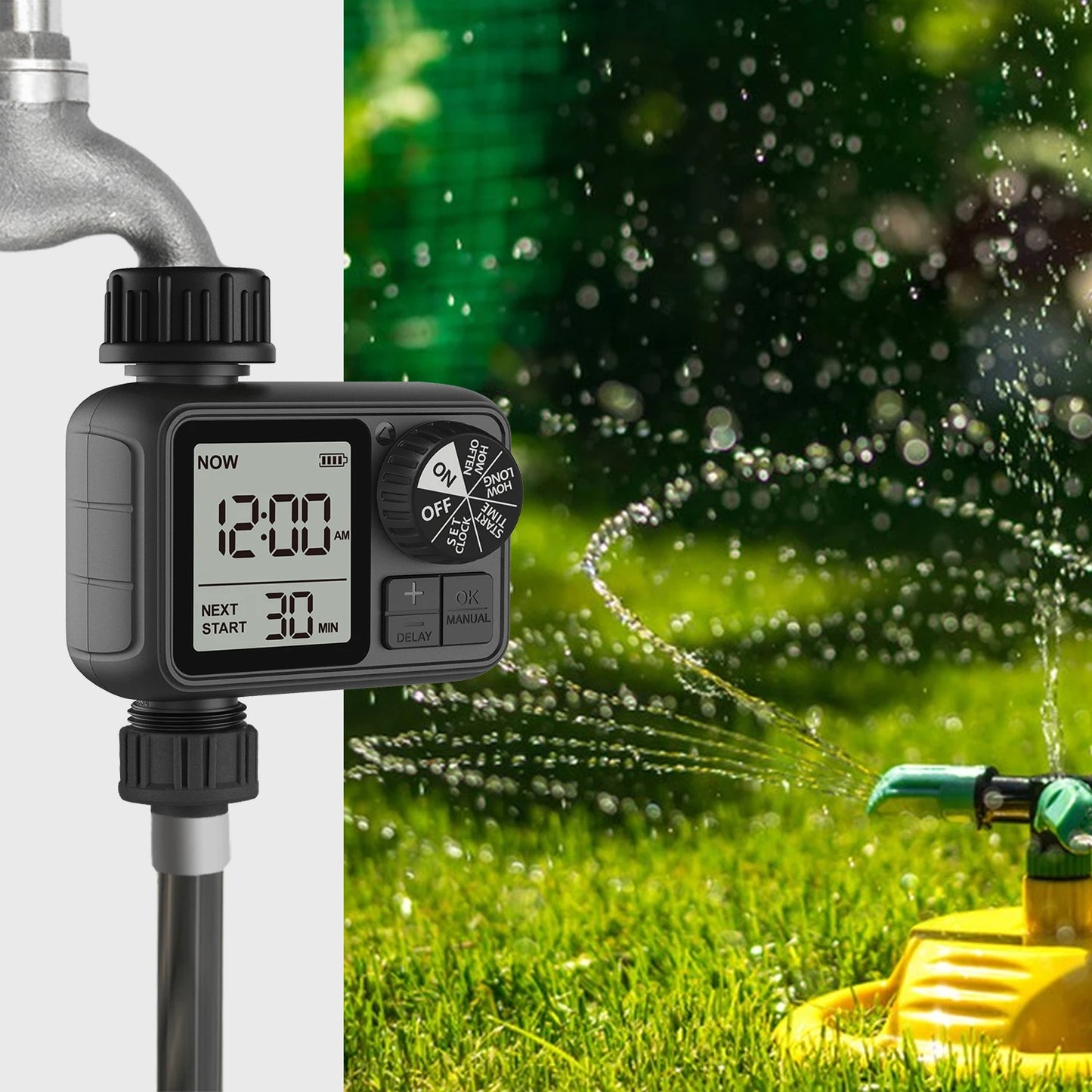 Système d'irrigation automatique temporisé