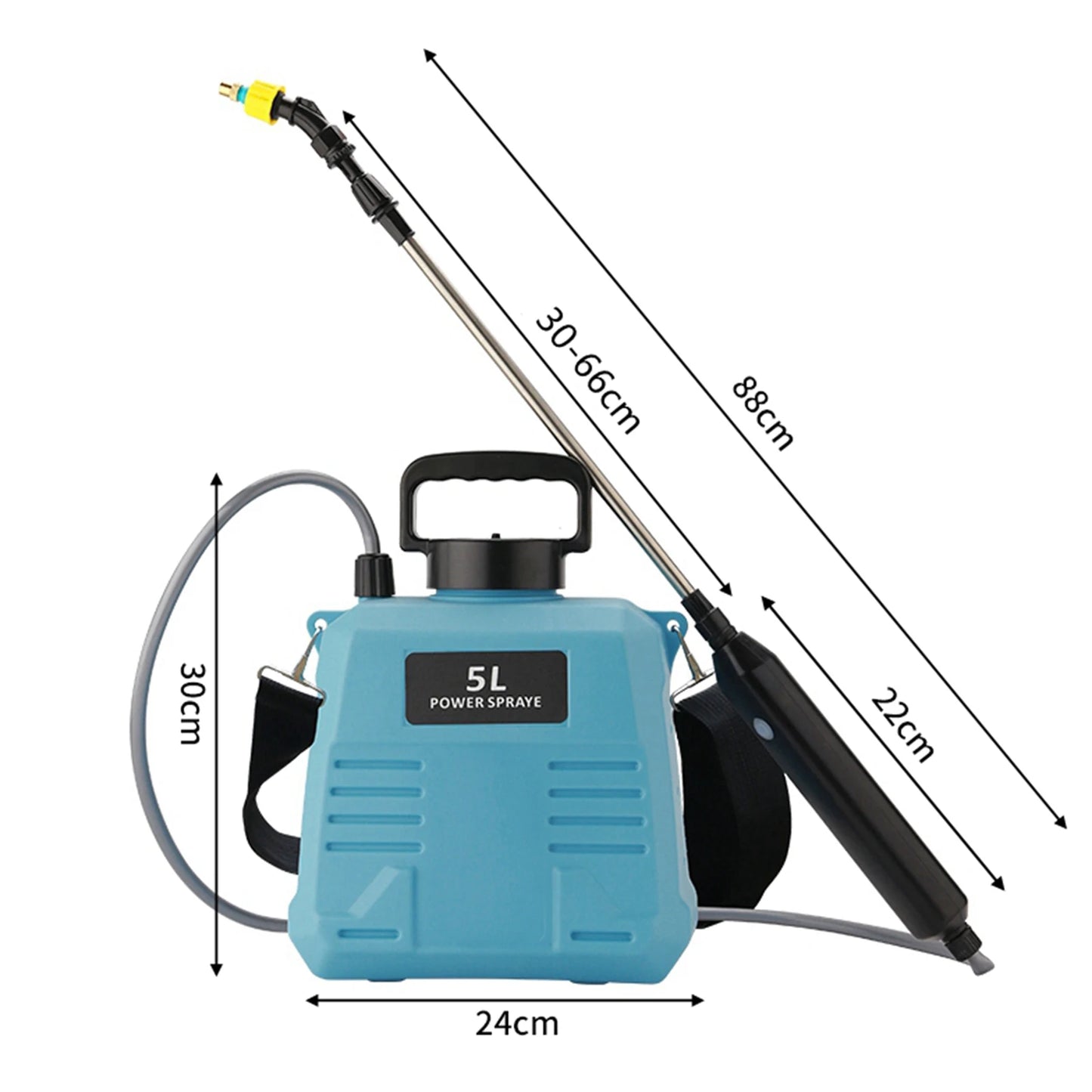 Pulverisateur electrique  5/8 lts